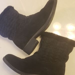 ABEO Pro Bristol Black Suede boots with insert